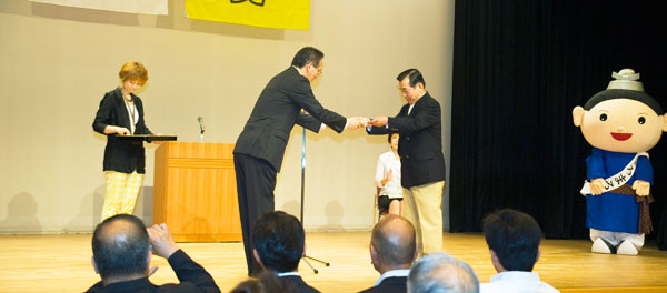 学位授与式の模様です。