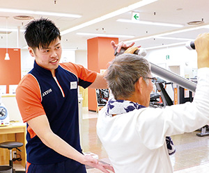 スポーツクラブアクトスの岡田健さん