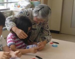 ふれあい合校　加賀田小学校の様子