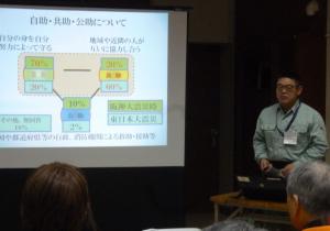 「防災の備え」講座の様子1