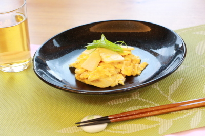 平成30年5月号 竹の子料理の新しいレパートリーに!「竹の子の卵炒め」の画像