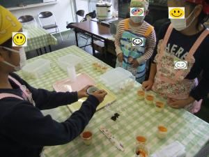 プリンの出来上がり