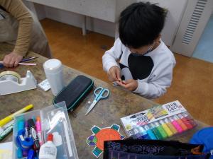 子ども工作教室の様子2