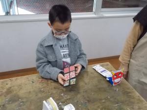 子ども工作教室の様子4