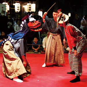 西代神社の西代神楽