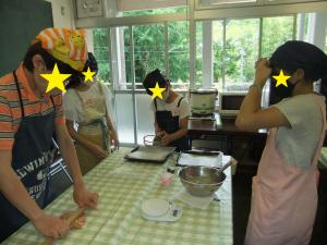 子どもお菓子教室クッキー作り写真