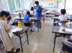 夏休み子ども科学教室2