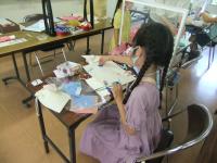 夏休み子ども教室「オリジナル小物をつくろう」の様子4