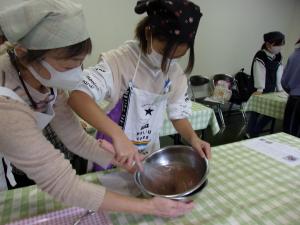 チョコレートクリーム泡立て3