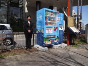 大阪南部高速道路事業化促進協議会支援型自動販売機設置