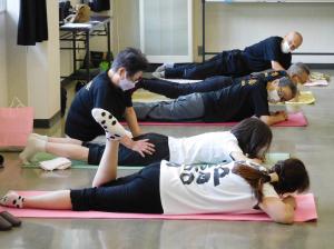 太極拳A体験の様子