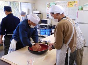 そば打ち体験令和4年12月7日-2