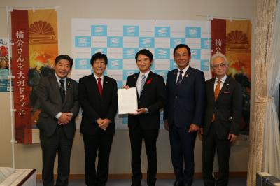 兵庫県知事表敬訪問写真