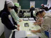1月のお菓子教室の様子