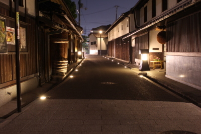 高野街道「酒蔵通り」の画像