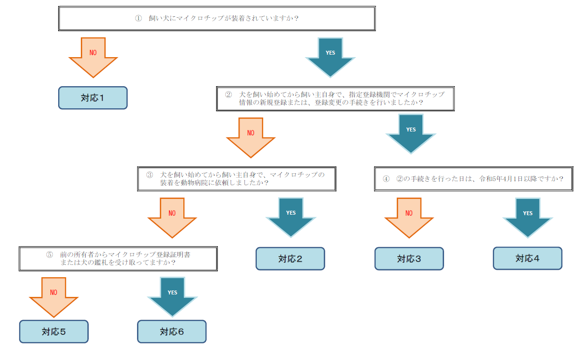 マイクロチップフロー図