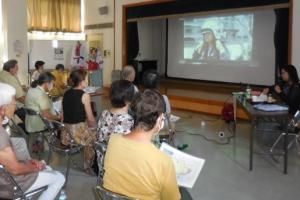 「取材映像で知るウクライナ」講座の様子