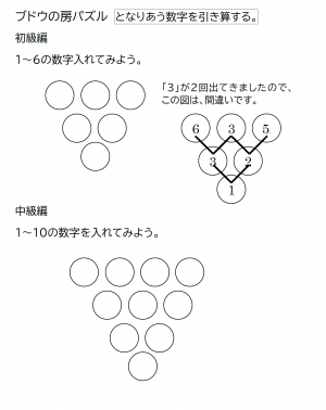 ブドウの房パズル