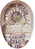 カーメル市の警察紋章の画像