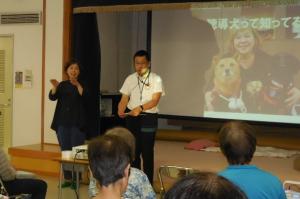 「聴導犬って知ってる？」講座の様子