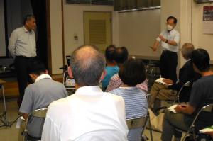 「気象予報士のお天気のおはなし」講座の様子