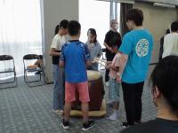 子ども和太鼓教室の様子9