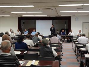 秋の全国交通安全運動実施に伴う合同連絡会議(市内)