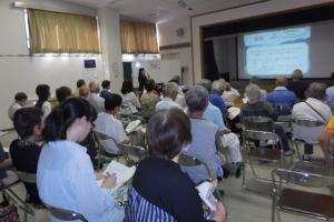「河内長野市の地名・町名の由来」講座の様子