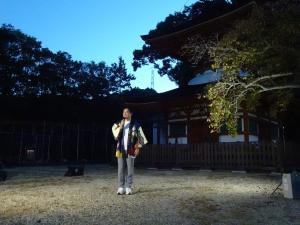 天野山金剛寺多宝塔ライトアップ