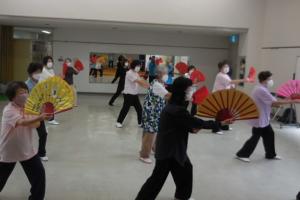 三日市公民館クラブ「楽悠太極拳」舞台発表