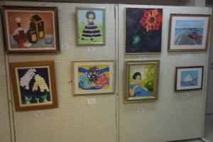 活動発表会「いわわき」展示の様子