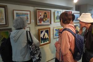 活動発表会「いわわき」展示の様子