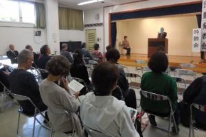 活動発表会「吟鈴会」舞台発表の様子