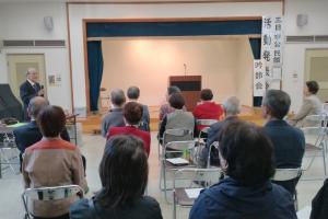 活動発表会「吟鈴会」舞台発表の様子