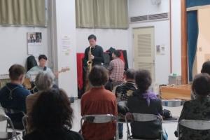「ゆうがた Jazz in 公民館」の様子