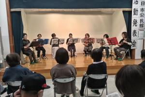 「アロハスペース」活動発表会の様子