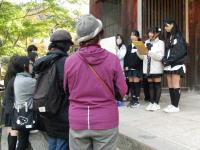 子ども解説員による解説風景5