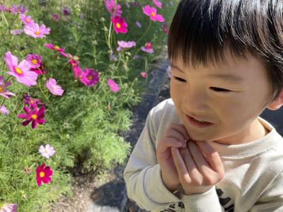 満開の笑顔