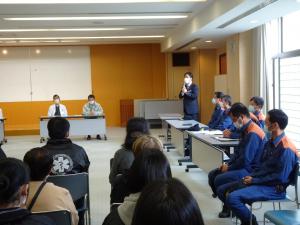大阪南医療センター災害訓練視察(市内)