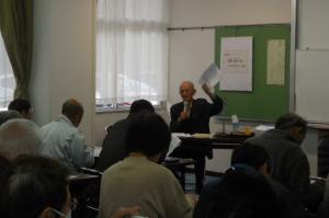 「平家物語と長野城」講座の様子