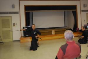 「居合で変わる日常動作」の様子