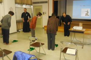 「居合で変わる日常動作」の様子