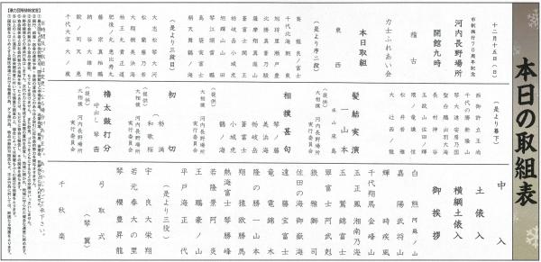 取組表
