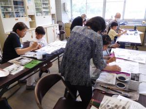 天野小学校3年生の公民館見学