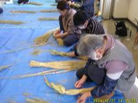 しめ縄づくり令和6年12月27日-2