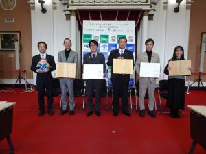 鳩原　ニュージェックの森づくり活動調印式（大阪市）