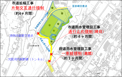 交通規制図