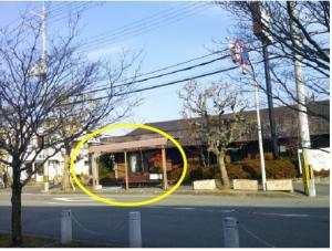 バス停の画像
