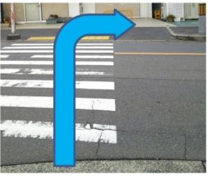 横断歩道の画像