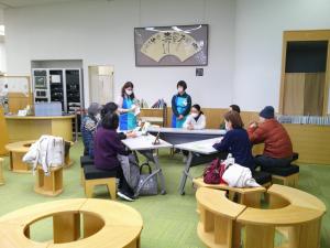 英語多読ひろばの様子の写真です。